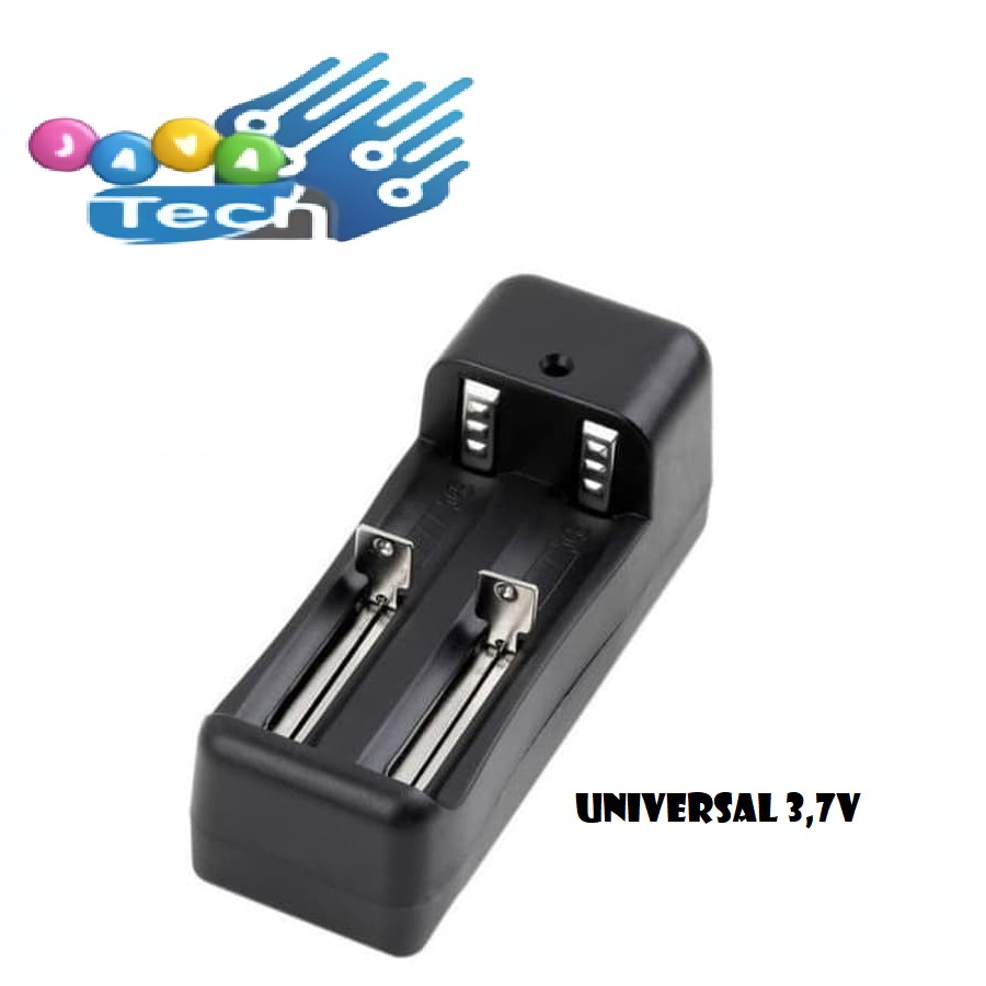 Charger Baterai 2 Slot / Cas Batre 18650 AA AAA Vape dll