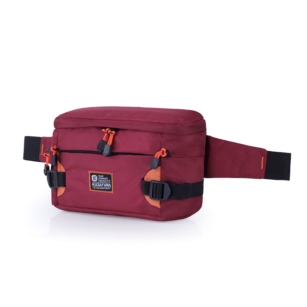 Toko Thabita Waistbag Simple Pria Multifungsi Tas Pinggang Kuzatura Original Distro Waist Bag