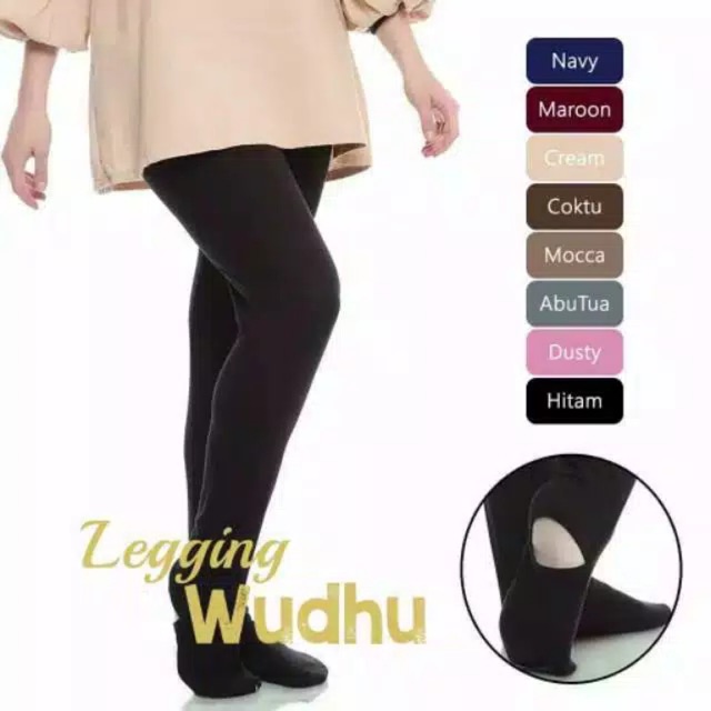 (KJI) CELANA LEGGING WUDHU JERSEY PREMIUM (1 kg muat 8 pc)