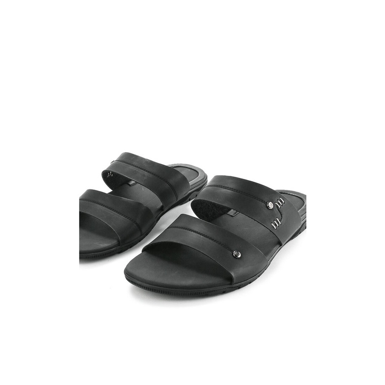 SANDAL SLIDE PRIA CARDINAL ORIGINAL CASUAL TERBARU HITAM CA34