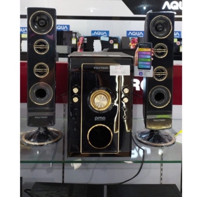 Speaker aktif Polytron PMA-9506. bisa karaoke, USB, Bluetooth-0