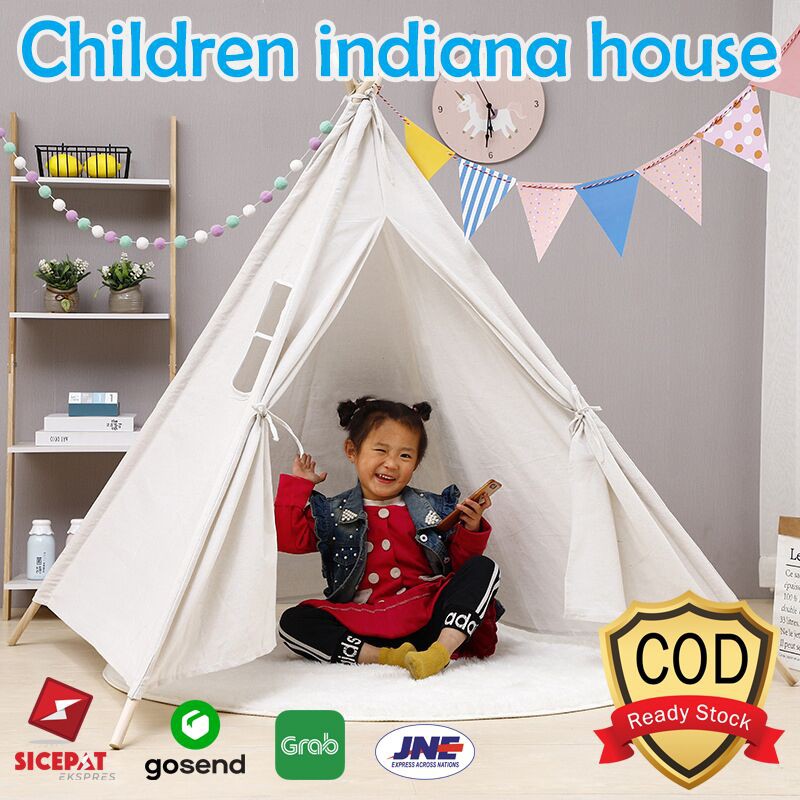  Tenda  Teepee Indian Anak Tenda  Indian Segitiga  Tenda  