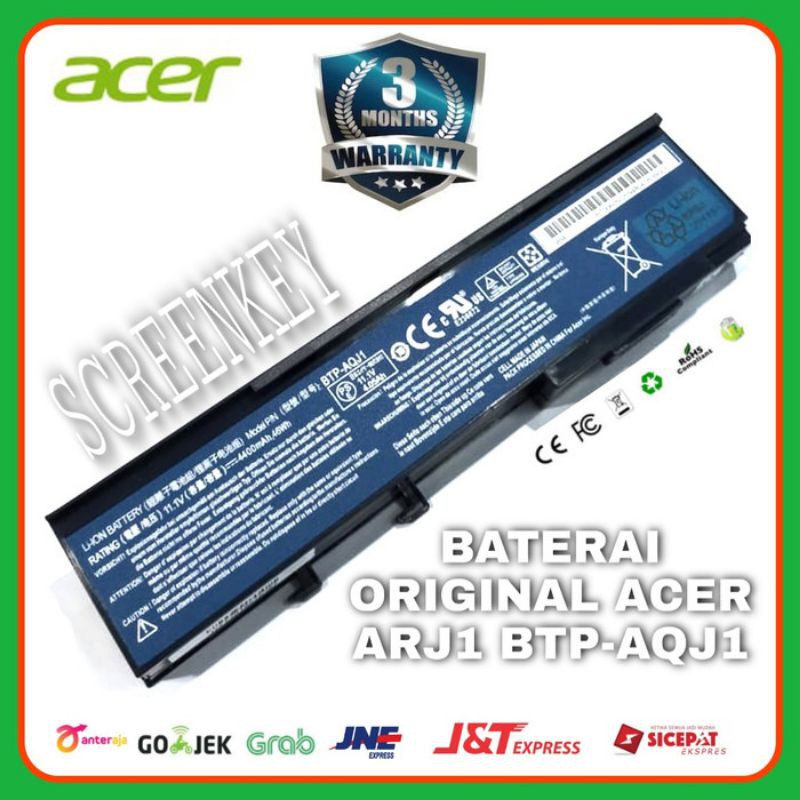 Baterai Batrai Laptop Acer Aspire 2920 2920Z 5550 ARJ1 Travelmate 6290 6291 6293BTP-AMJ1