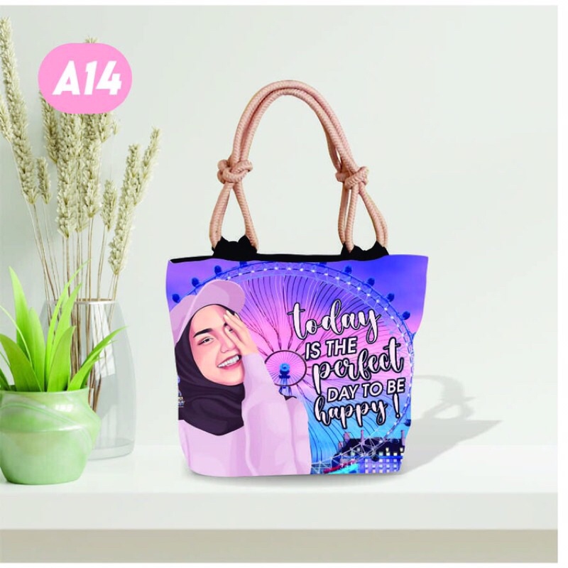 TOTEBAG KEKINIAN TOTHBAG SUMBU TOTHBAG RESLETING / TAS KULIAH / TAS KERJA / TAS NGAMPUS / TAS NGAJI