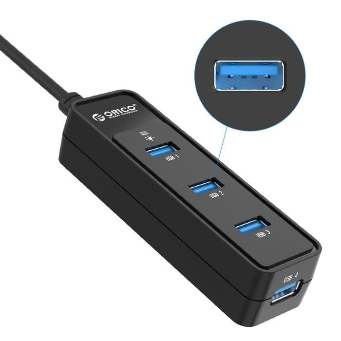 ORICO W5PH4-3S 4-Port USB3.0 Ultra-Mini HUB