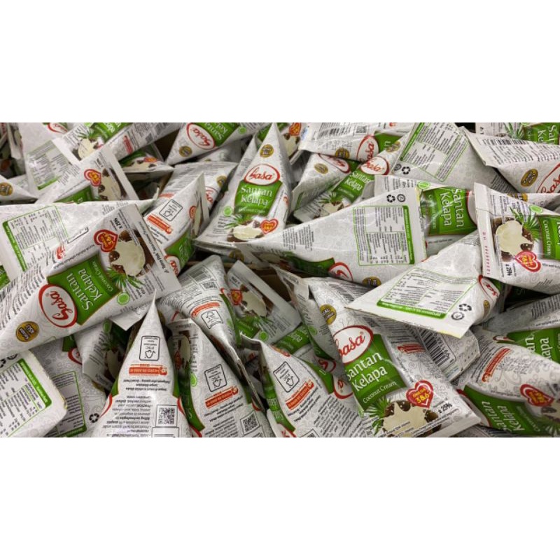 

santan sasa 1dus isi 32 free mangkok