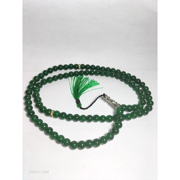 tasbih 99 batu giok Aceh