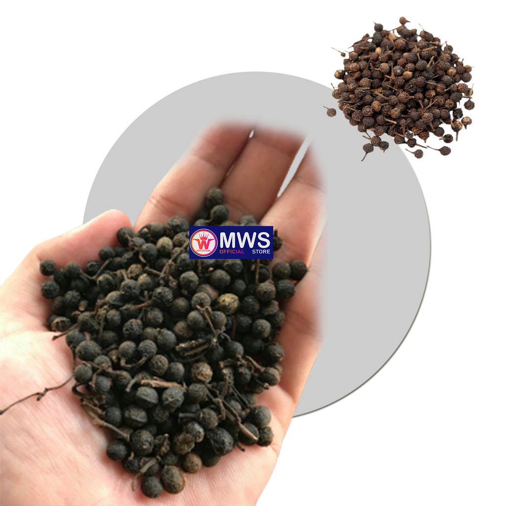 

Biji Kemukus/Rinu/Lada hitam/Lada jawa kering 100 gram MWS