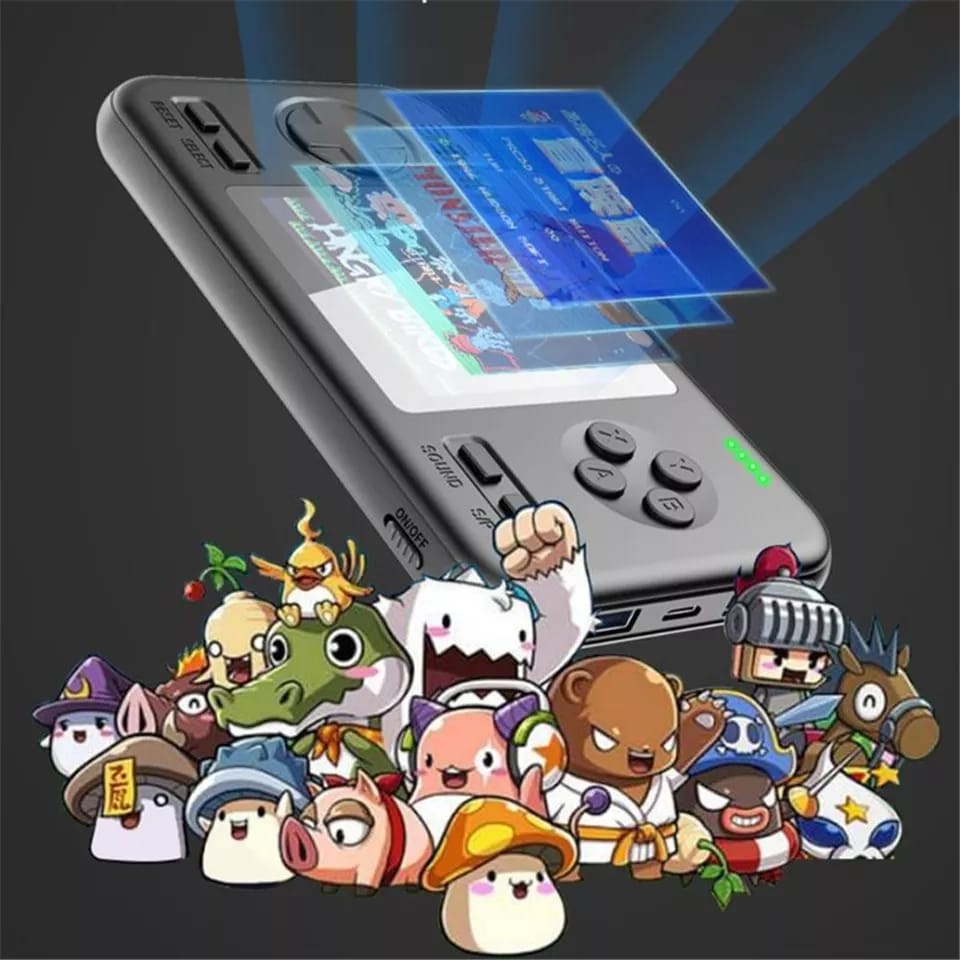 GAMEWANLE MOBILE POWER GAMEBOX 416 GAME 2IN1 POWERBANK 8000MAH