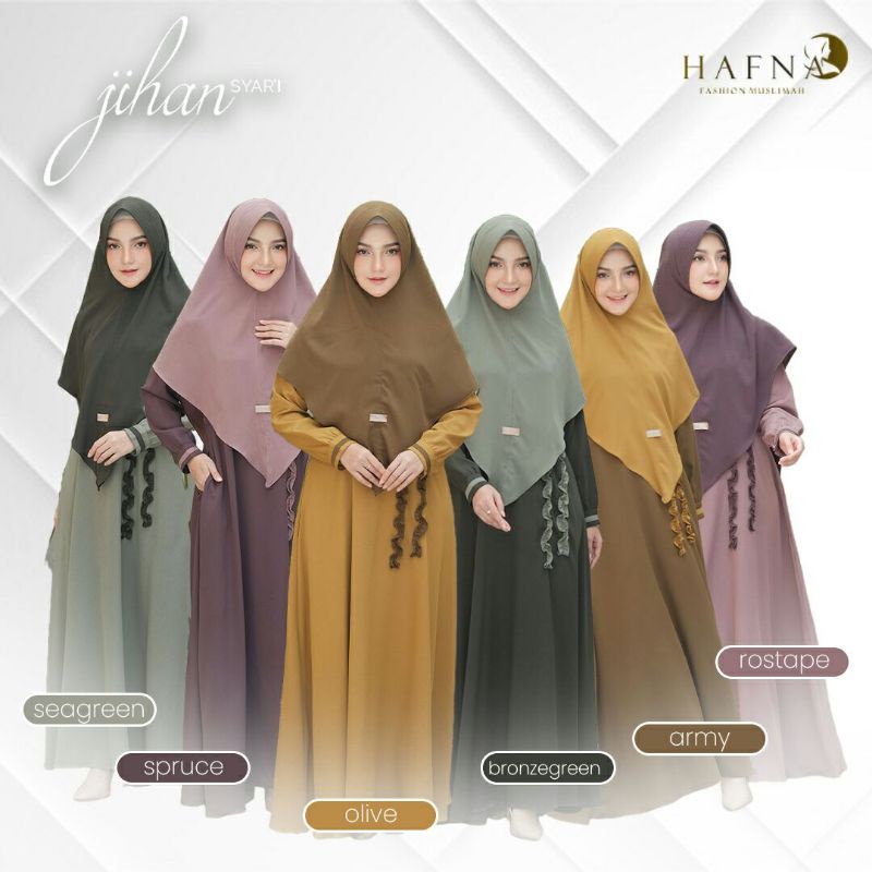 GAMIS SYAR'I MURAH JIHAN BY HAFNA