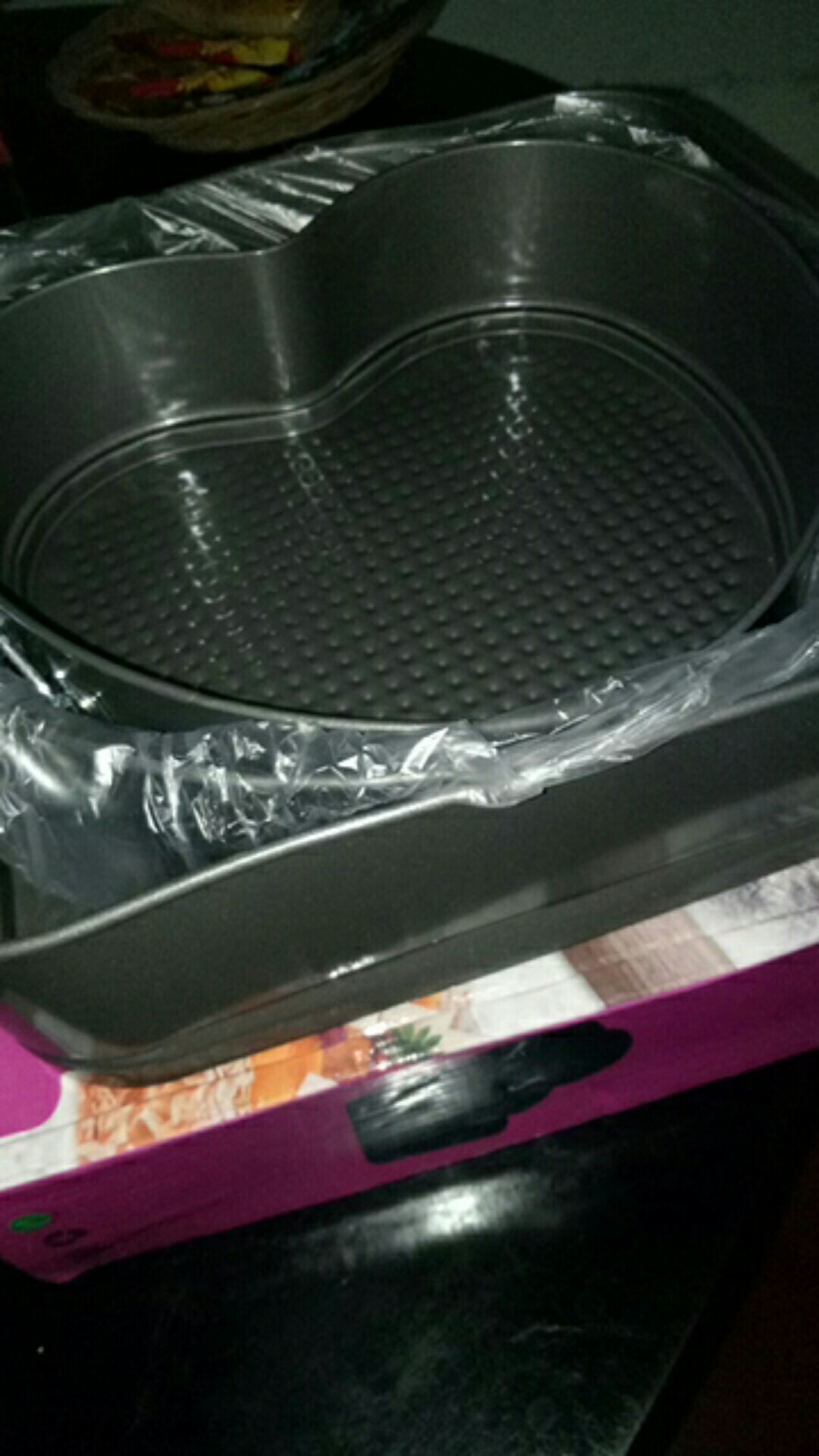 Loyang Kue Bongkar Pasang Bentuk Hati, Bulat, Persegi Mudah Digunakan