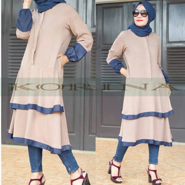Rubby tunic by rumah busana korina