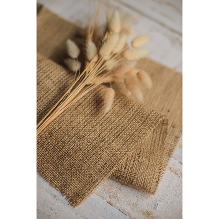 70s70xz Kain Karung Goni Lembaran Alas Foto Placemat Tatakan Rustic Yt79Ituhrt6