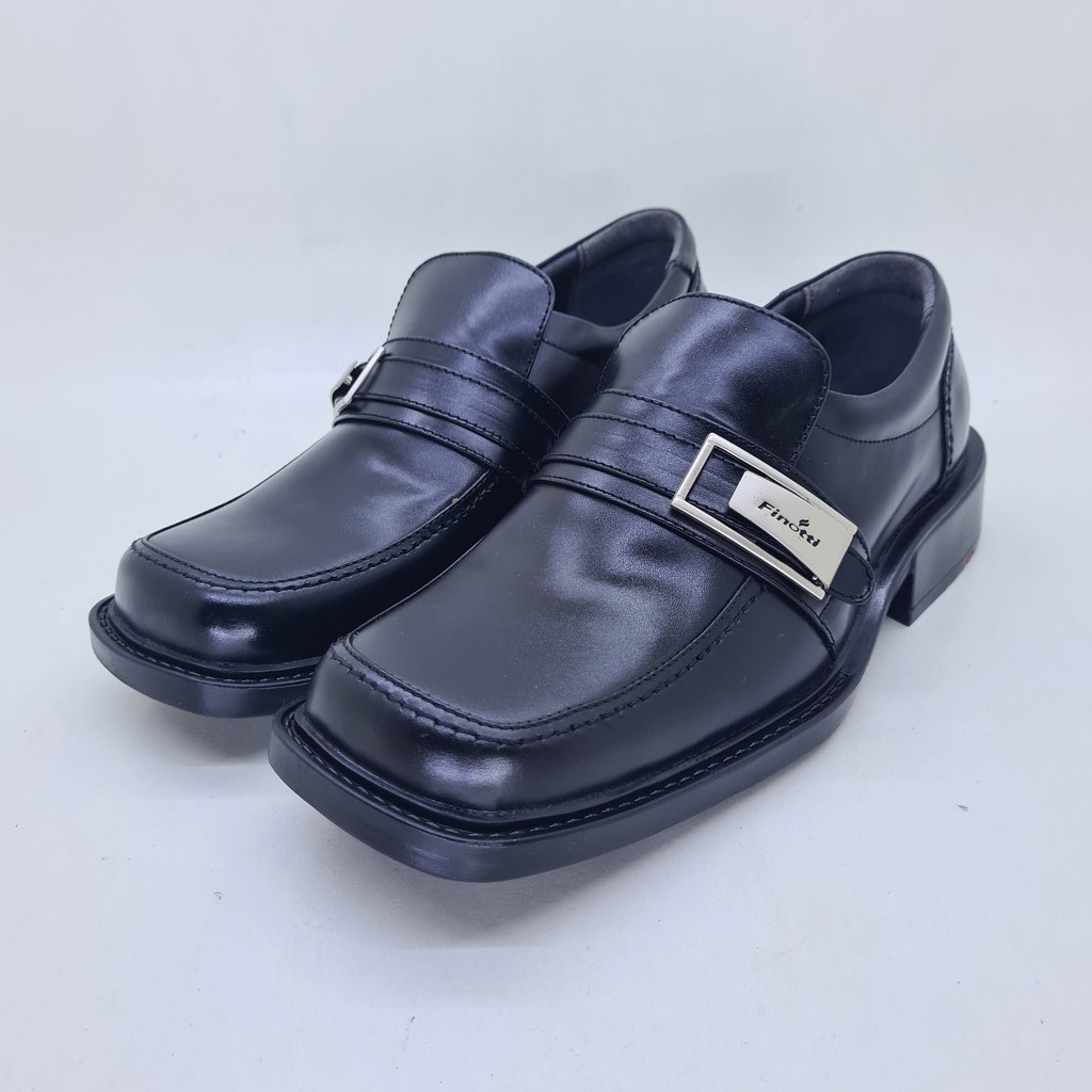 Sepatu kantor pantofel kulit asli FR 01 Finotti