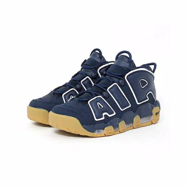 Nike Air Uptempo 96 Obsidian Navy Blue Gum Perfect Kick Original PK