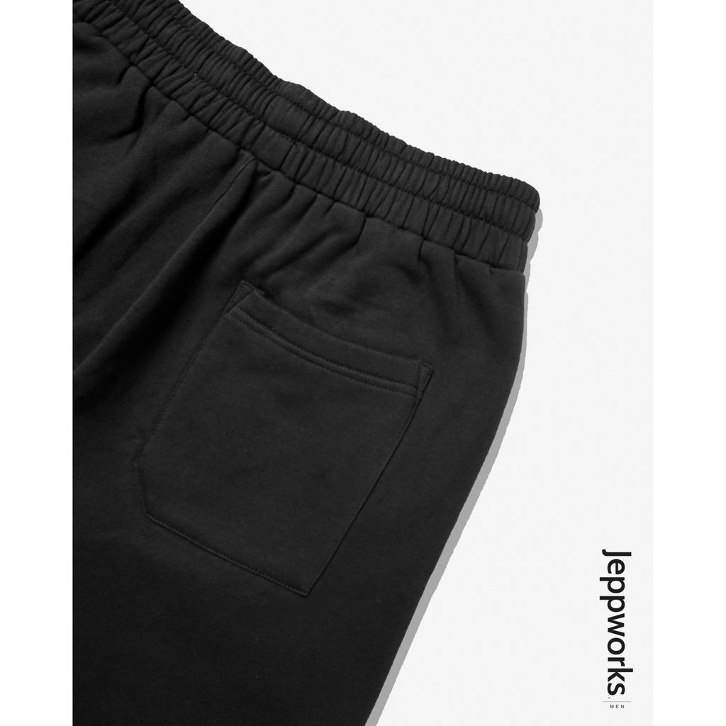 Jeppworks Relax Pants Celana Panjang Fleece Black