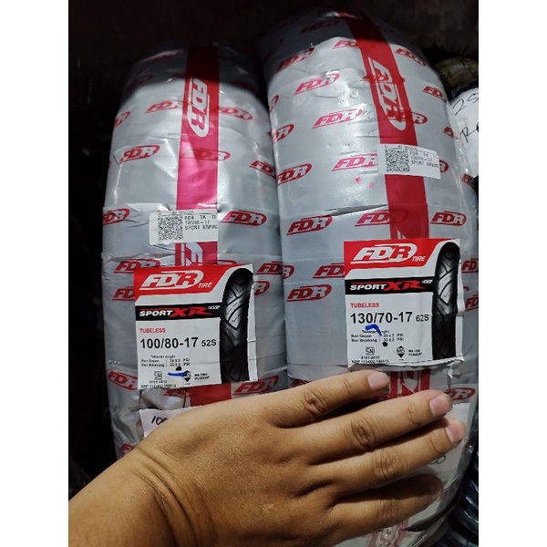 Ban Set FDR Sport XR Evo New CBR150/Ban Set Honda CB150R/Ban Set Yamaha Xaber/Ban Set Yamaha R15/Ban