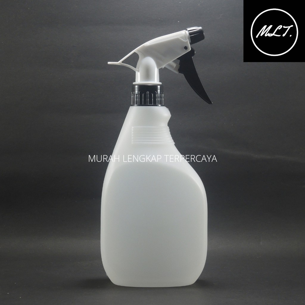 BOTOL SPRAY 500ML HDPE NATURAL / BOTOL KISPRAY 500ML BIG TRIGER