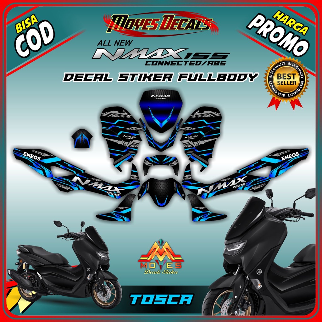 Decal Yamaha Nmax 155 New Decal Full Body Motor All New Nmax - Decal Custom keren