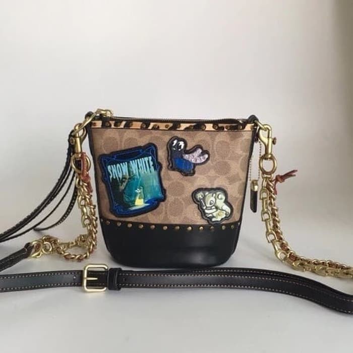 Coach X Disney Duffle 12 Signature Patchwork