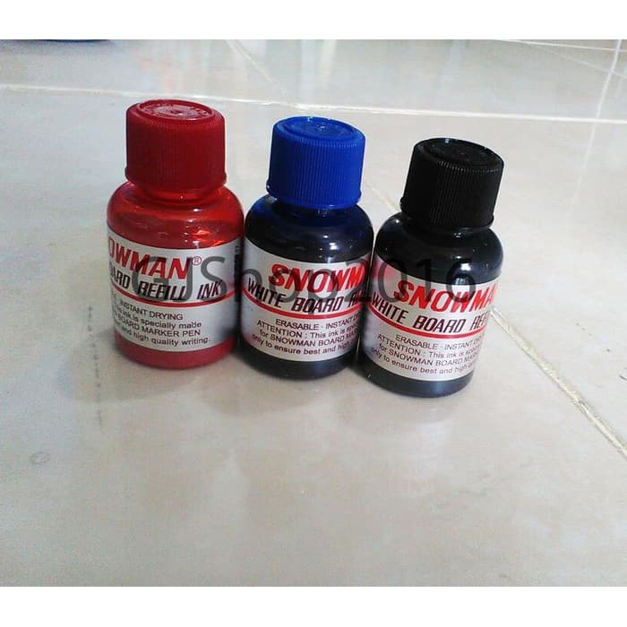

Refill Tinta Spidol Whiteboard Marker Snowman WBI-20