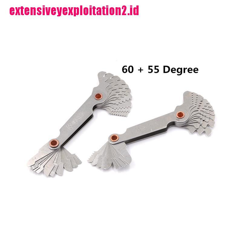 Alat Ukur Benang 55 Derajat Bahan stainless steel  Benang Rajut Aneka Warna