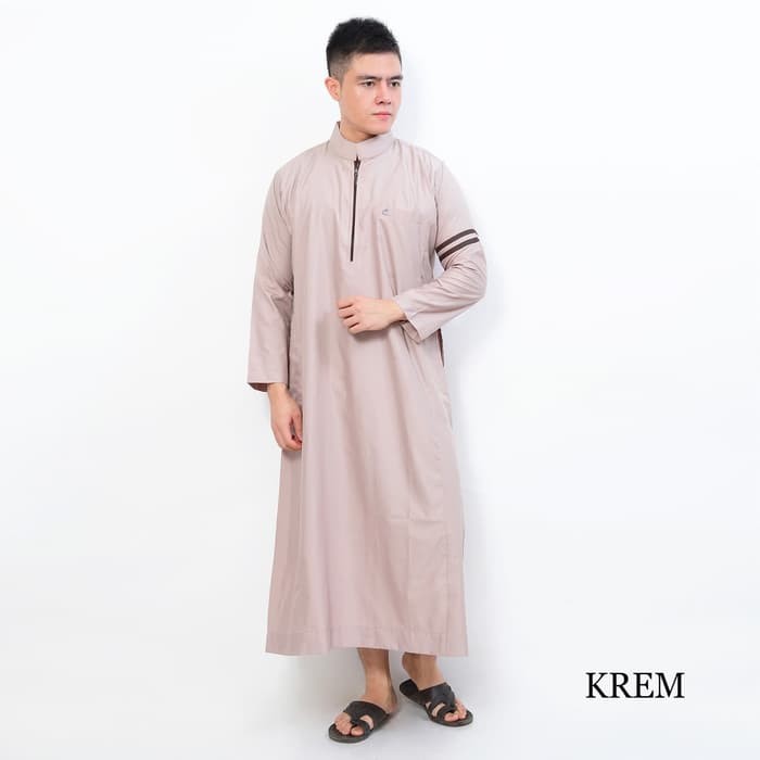 Al-isra JUBAH NABAWI Warna Pakaian Gamis Muslim Pria / jubah pria gamis / pakaian muslim pria