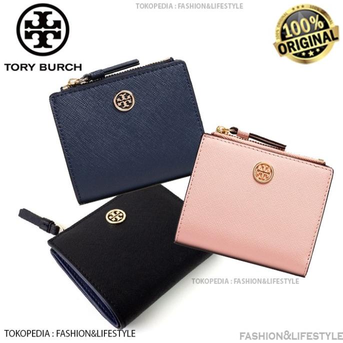 Tory Buch Robinson Mini Wallet - Tory Burch Original 100% Authentic