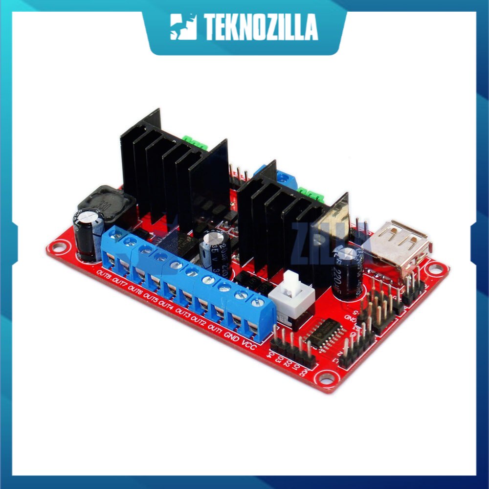 L298N V3 Module Four DC Stepper Motor Driver Module