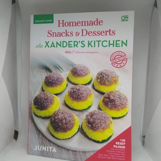 Buku Homemade Snacks & Desserts ala Xanders Kitchen - Junita