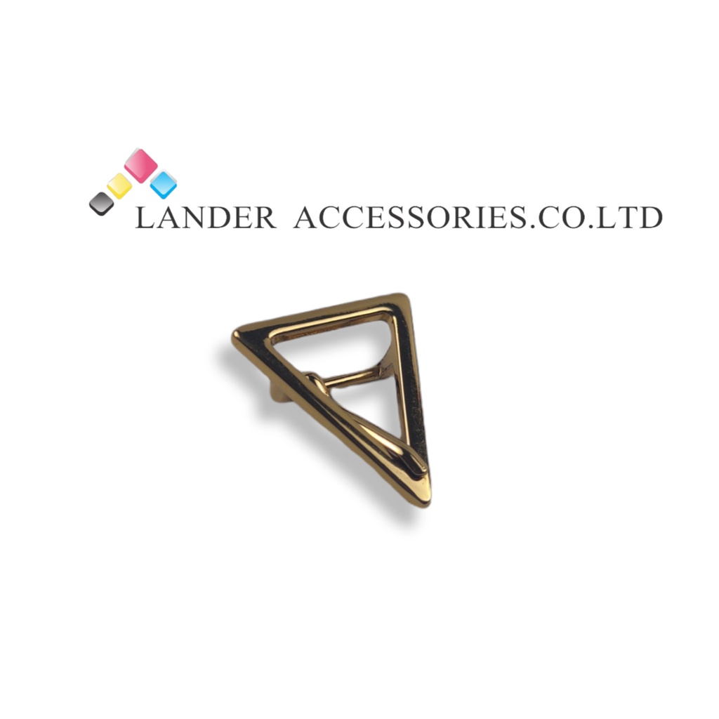 Lander Head Belt Buckle / Kepala Sabuk Wanita / 210819-B / Shiny Gold / 14mm