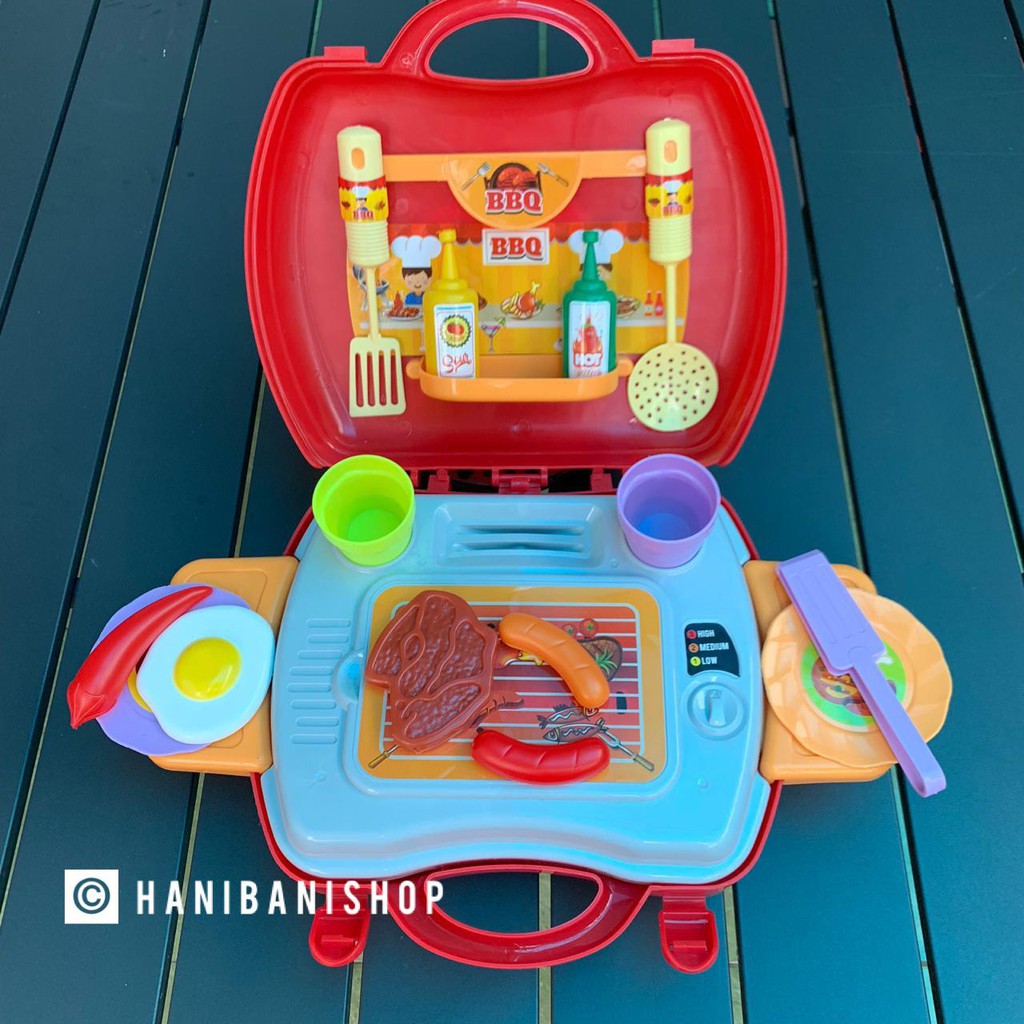 Mainan Koper Anak - Anak Model BBQ