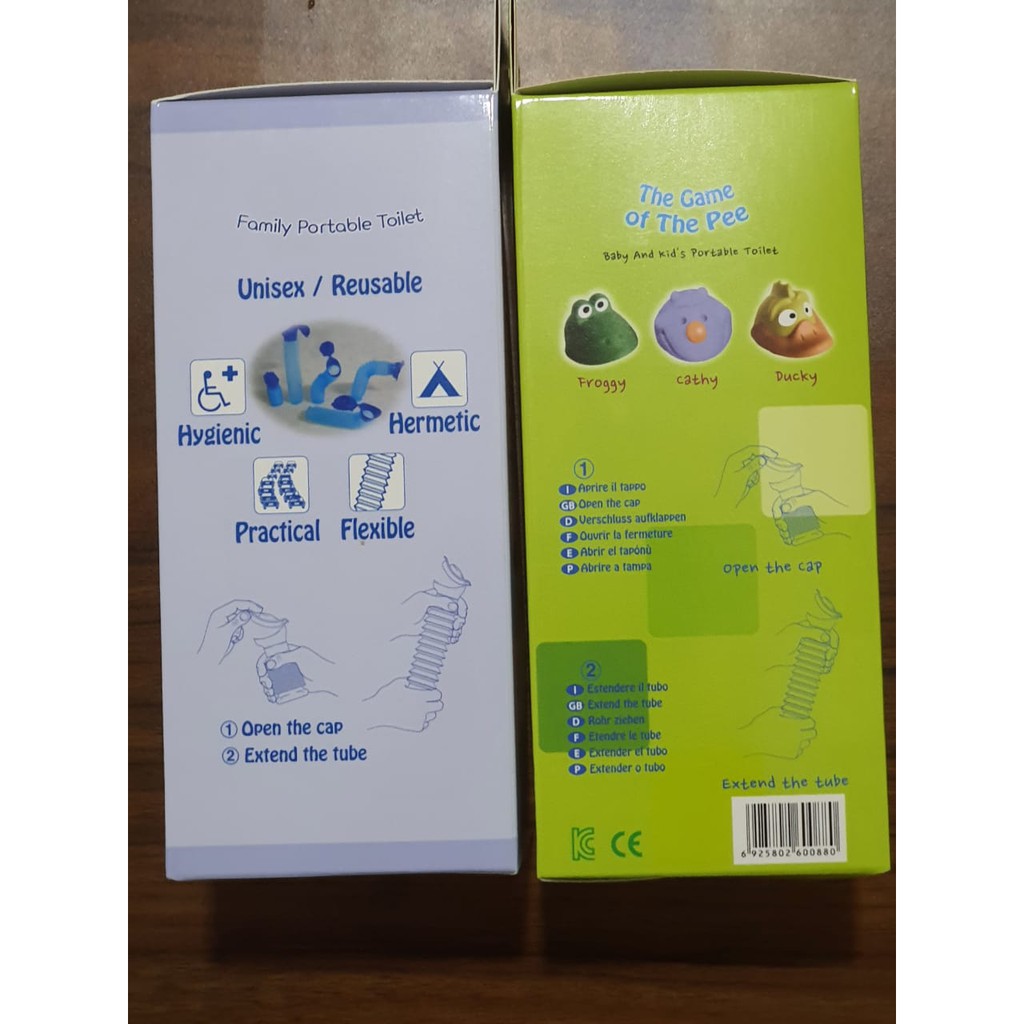 pispot pee pot urinal portable car toilet urine travel untuk pria wanita dan anak-anak dewasa