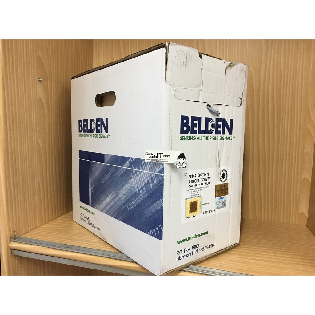 Cable/Kabel BELDEN LAN UTP CAT 5E/CAT5E For Networking (ORIGINAL)
