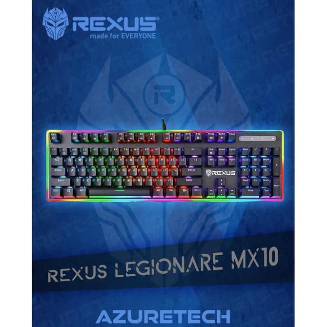 ★ BANTING HARGA KEYBOARD LAPTOP★ REXUS LEGIONARE MX10 RGB MECHANICAL GAMING KEYBOARD GARANSI