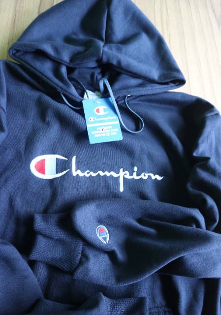 JAKET HOODIE CHAMPION NAVY