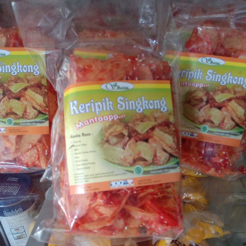 

kripik singkong balado wijen
