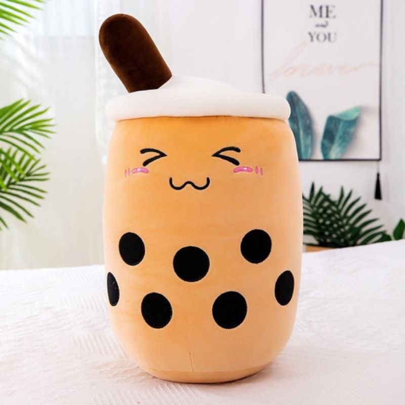 Boneka Boba Cangkir Teh Susu Lucu Sofa 30 CM