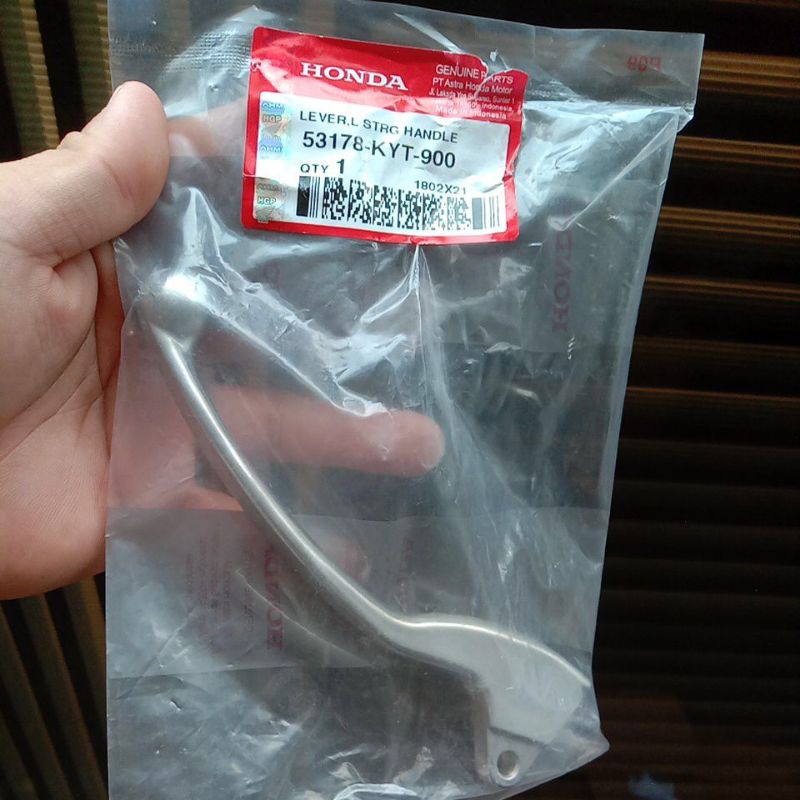 Handle Rem Kiri Scoopy 2013-2017 Karbu FI Original 53178 KYT 900