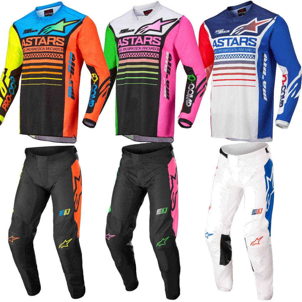 JERSEY SET ALPINESTAR RACER COMPASS 2022
