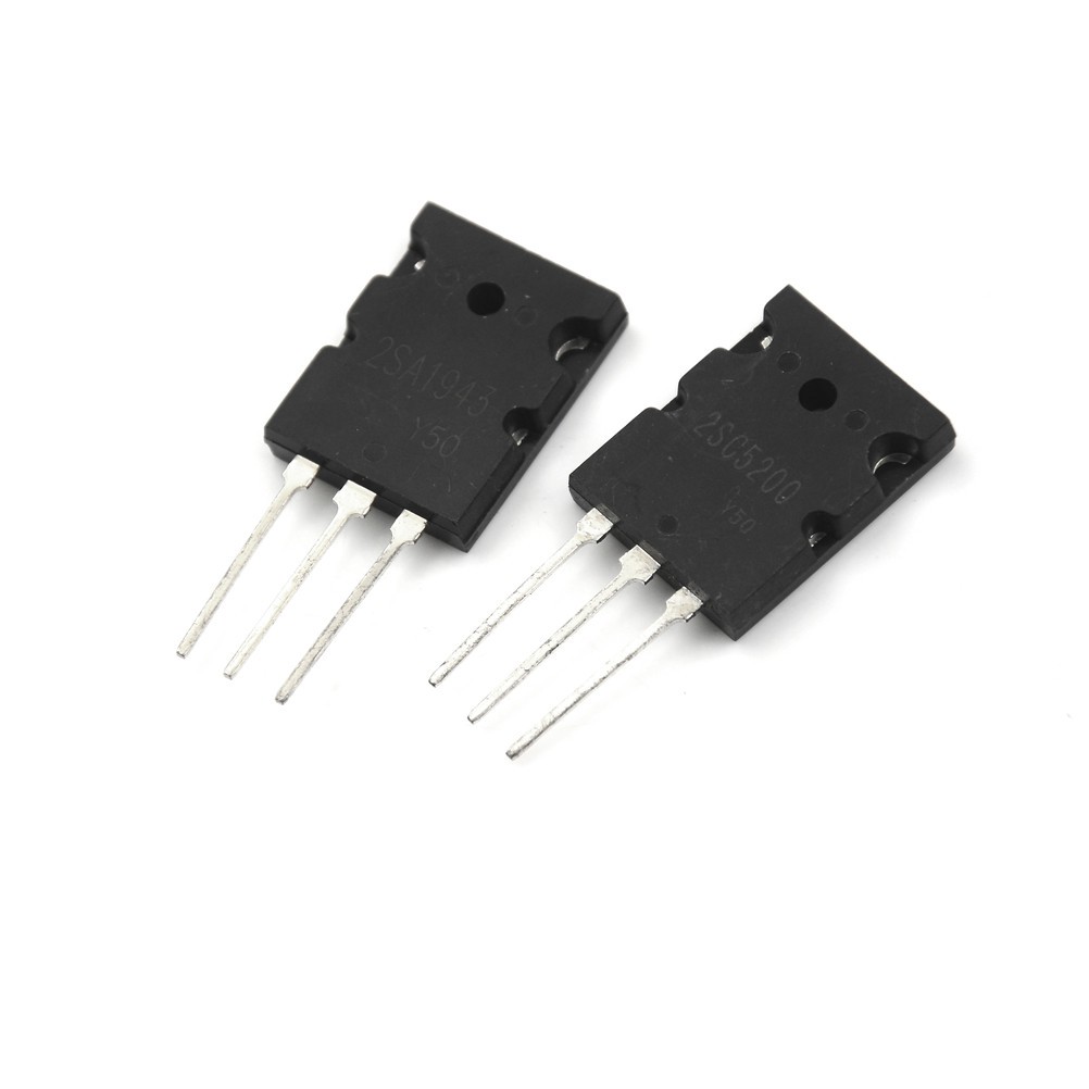 1 Pasang Transistor To-3Pl 2sa1943-o 2sc5200-o 2sa1943 2sc5200 2sc5200