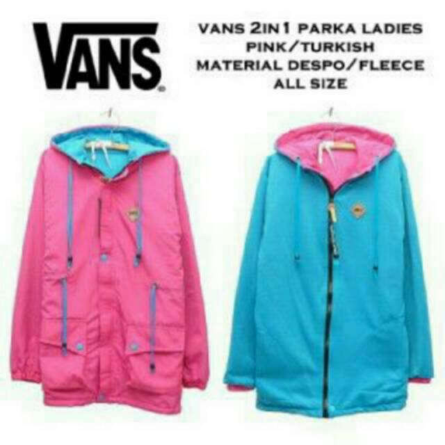 Jaket/jaket vans parka wanita bb/jaket vans keren/jaket murah