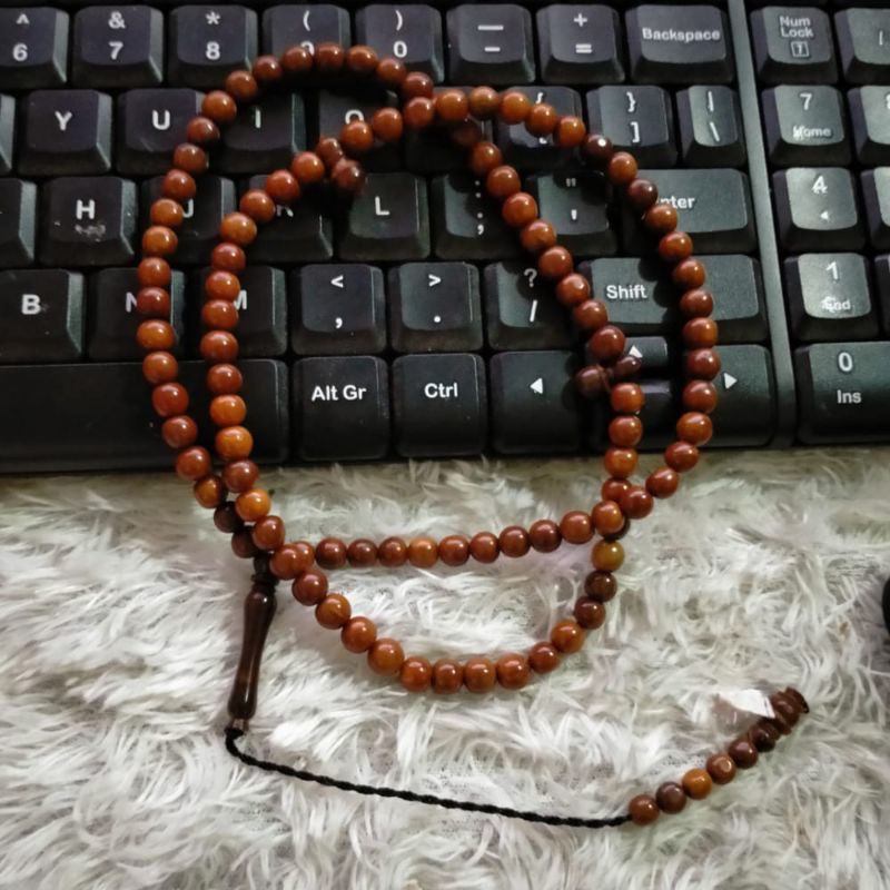 Tasbih kayu kokah original 8mm