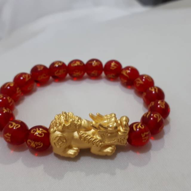 Gelang pixiu emas 24k hk