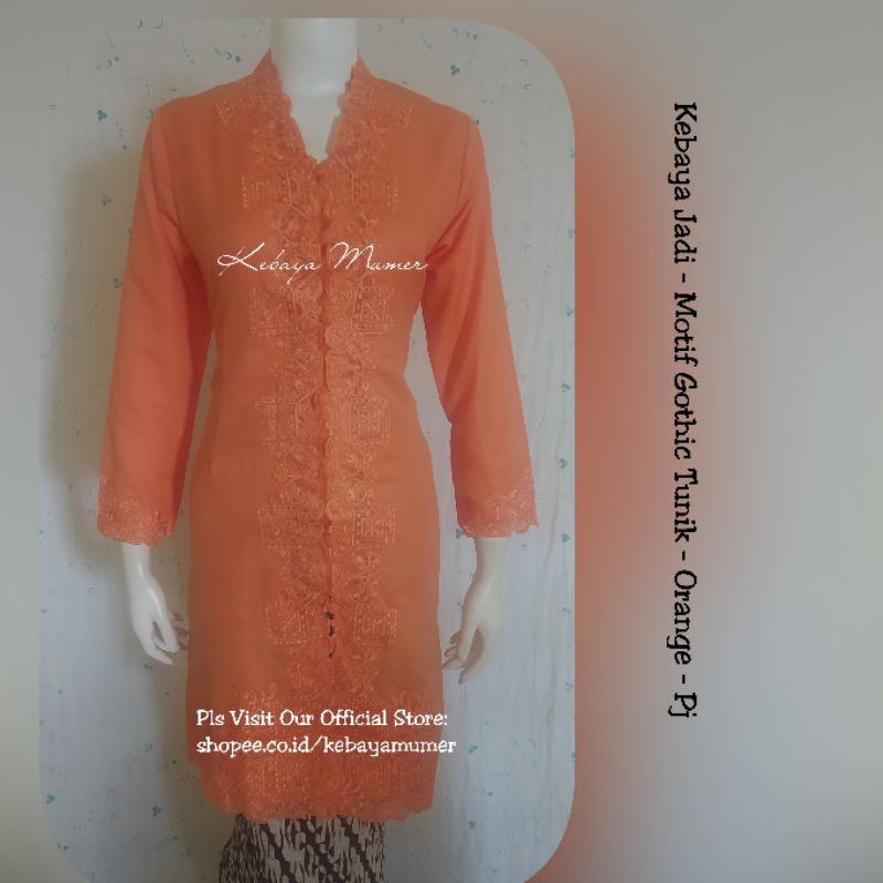 Kebaya Tunik. Kebaya Encim. Kebaya Bordir. Kebaya Orange. Kebaya Abu abu. Kebaya Putih Murah. Kebaya Tunik.