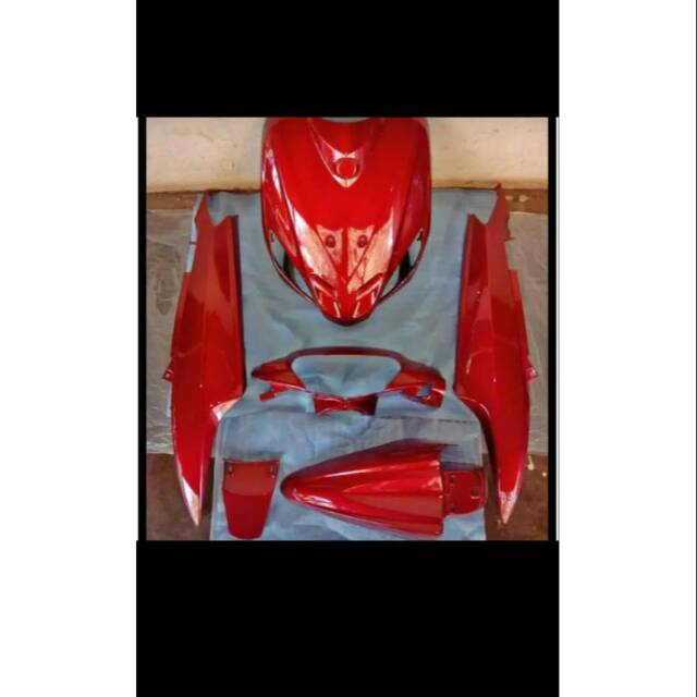 Full body halu mio sporty merah cabai