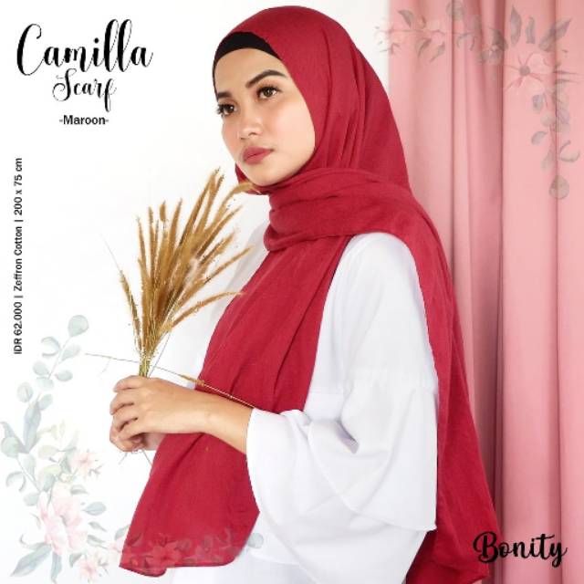 CAMILLA SCARF / PASHMINA ZIGZAG / PASHMINA ZEFFRON