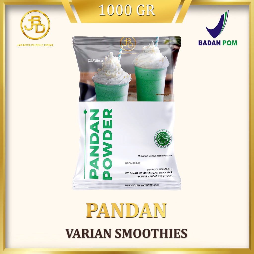 

Bubuk Minuman PANDAN powder 1KG | Bubuk Minuman jbd