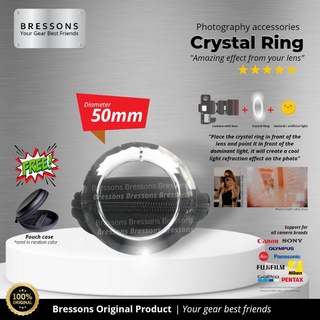 Ring Kristal 50mm | Ring Glass | Aksesoris Kamera | Efek Foto | Perlengkapan Fotografi Bonus Case