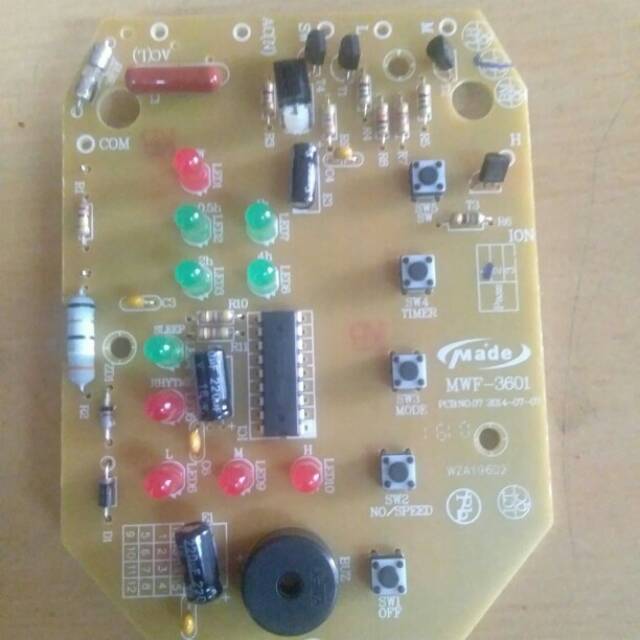 Modul / Pcb Kipas Angin Remote Maspion Mwf 3601RC